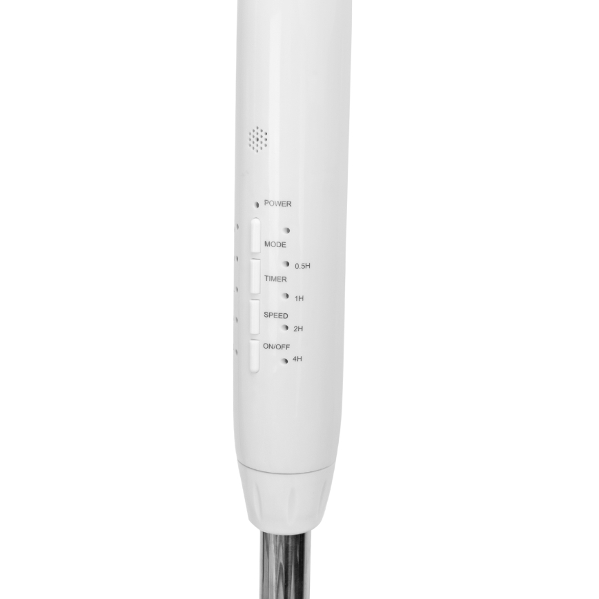 Aigostar - Standventilator 60W/230V Weiß + Fernbedienung