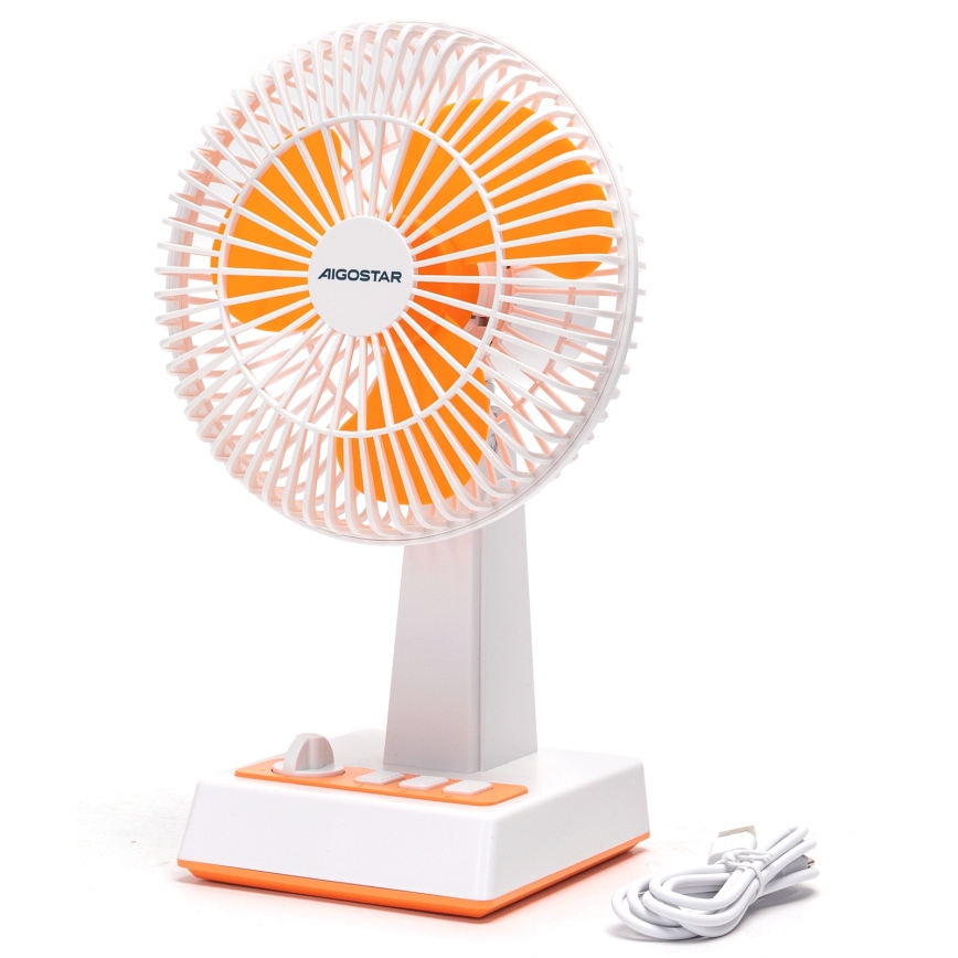 Aigostar - Tischventilator 6W/USB