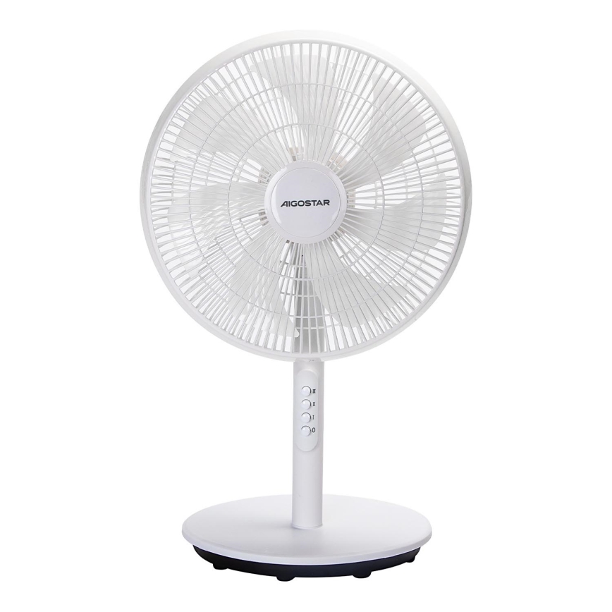 Aigostar - Turmventilator 45W/230V 110 cm weiß