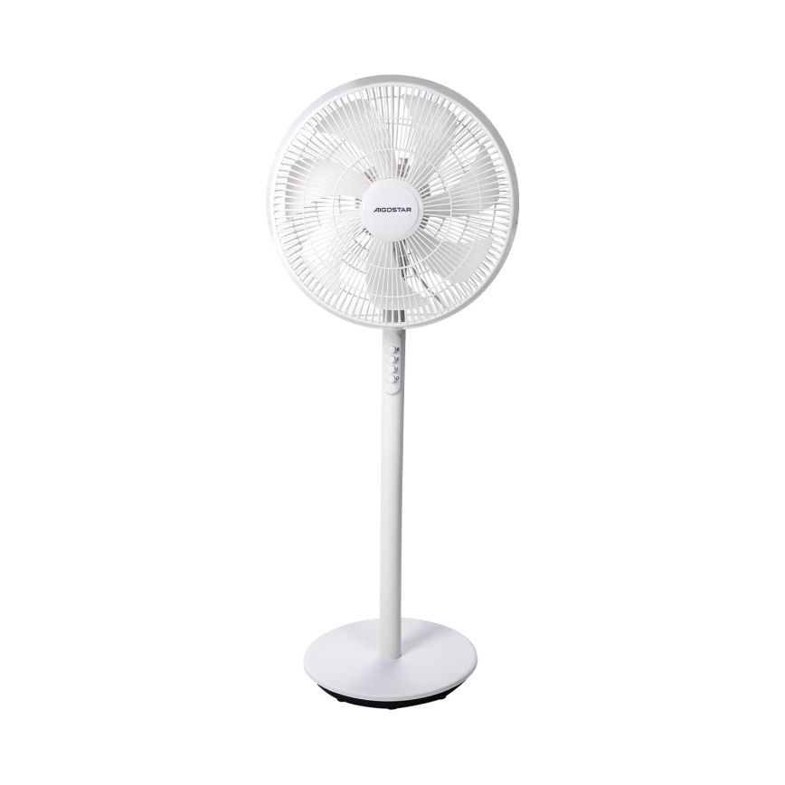 Aigostar - Turmventilator 45W/230V 110 cm weiß