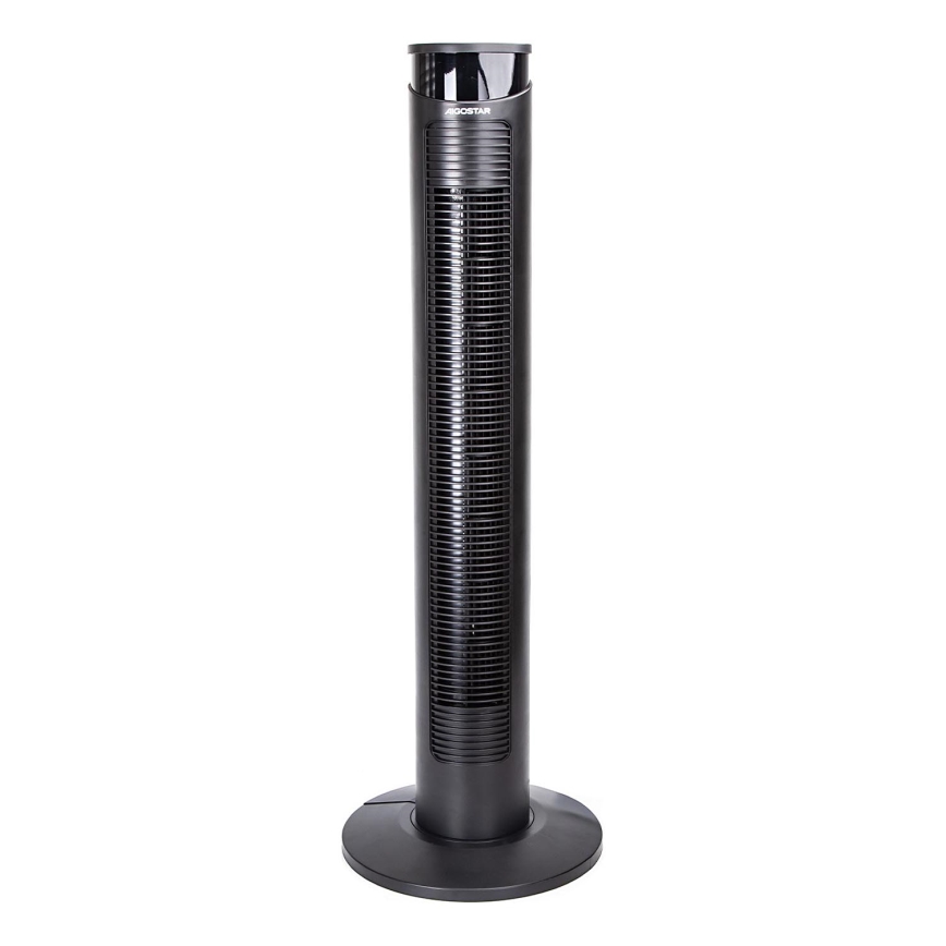 Aigostar - Turmventilator 45W/230V schwarz + Fernbedienung