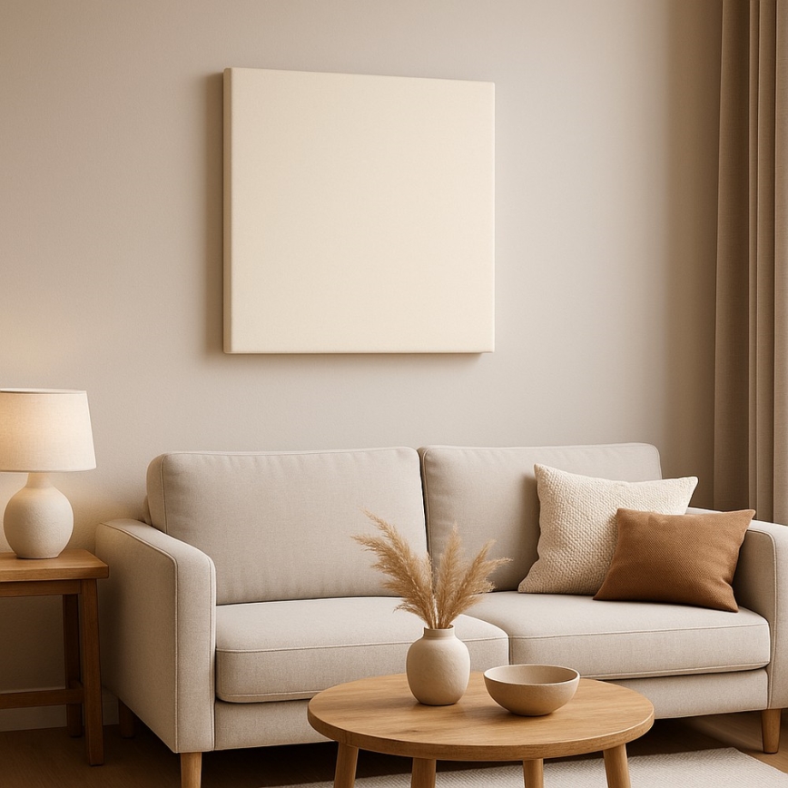 Akustikpaneel SILENCE 58x58 cm cremefarben