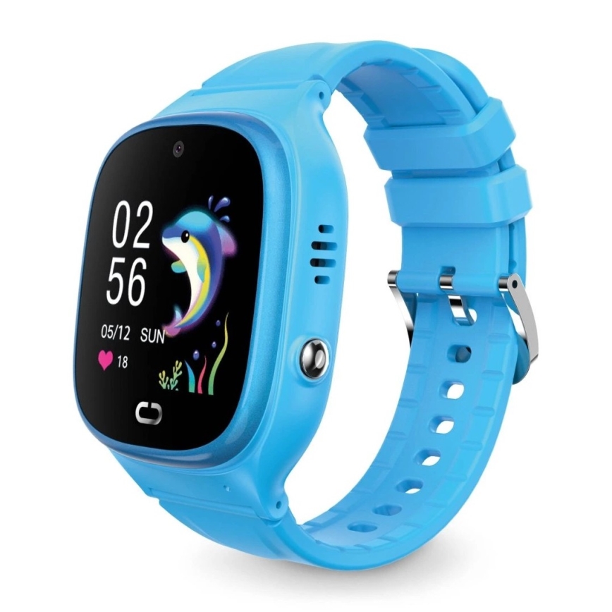 Aligator AW11BE - Smartwatch Watch Junior 2 450 mAh IP67 Wi‑Fi blau