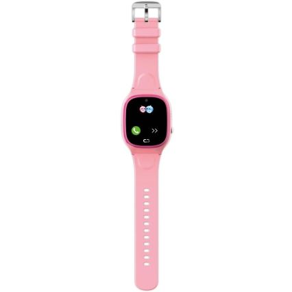 Aligator AW11PK - Smartwatch Watch Junior 2 450 mAh IP67 Wi-Fi rosa