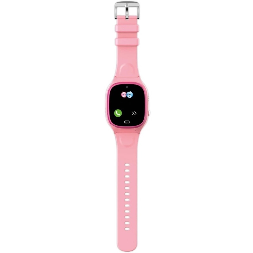 Aligator AW11PK - Smartwatch Watch Junior 2 450 mAh IP67 Wi-Fi rosa