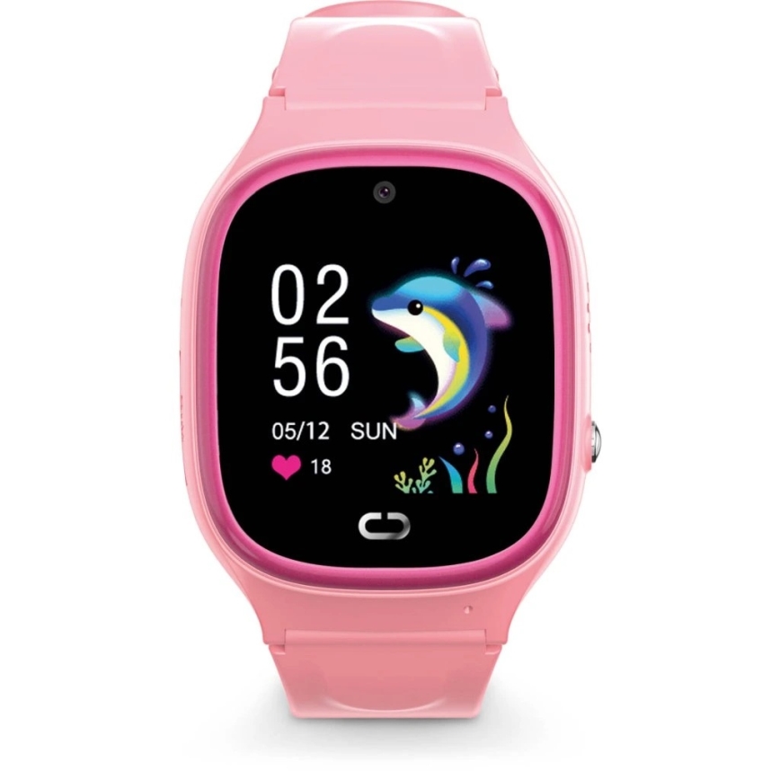 Aligator AW11PK - Smartwatch Watch Junior 2 450 mAh IP67 Wi-Fi rosa