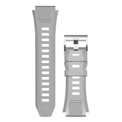 Aligator AW12SR - Smartwatch Watch GPS 500 mAh IP69K silber