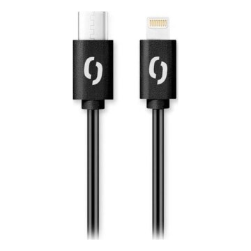 Aligator DATKP50 - USB-Kabel USB-C / Lightning 30 W Power Delivery 1,5 m schwarz