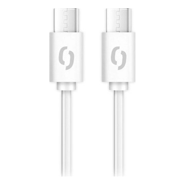 Aligator DATKP55 - USB-Kabel USB-C zu USB-C, 65 W Power Delivery, 0,5 m, weiß