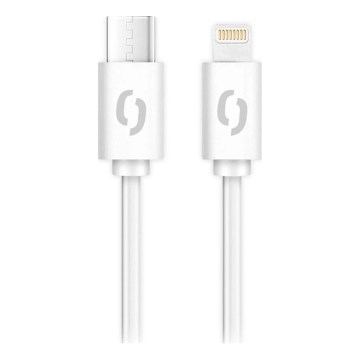 Aligator DATKP61 - USB-Kabel USB-C / Lightning 30 W Power Delivery 2,5 m weiß