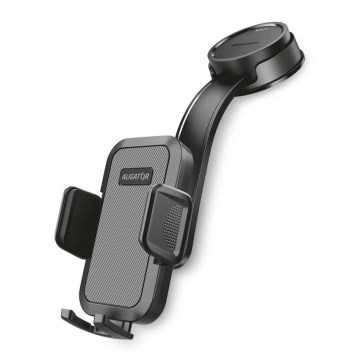 Aligator HA25 - Autohalterung für Smartphones mit flexiblem Arm, schwarz