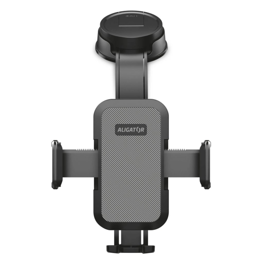 Aligator HA25 - Autohalterung für Smartphones mit flexiblem Arm, schwarz