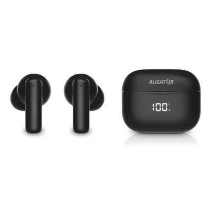 Aligator TWS06 - Kabellose In-Ear-Kopfhörer Pods PRO 3, 200 mAh + 2x 30 mAh, schwarz
