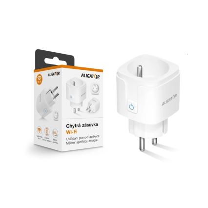 Aligator WAL001 - Smarte Steckdose 3680W/230V/Typ E/16A Wi-Fi Tuya