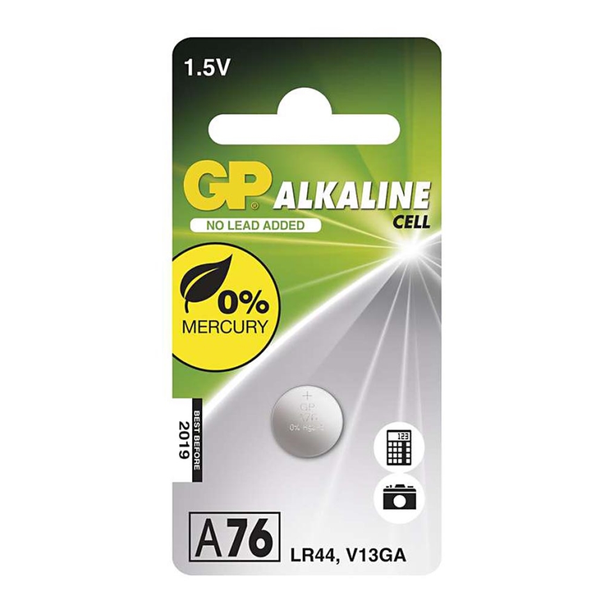 Alkalische Primärzelle A76 GP ALKALINE 1,5V/110 mAh