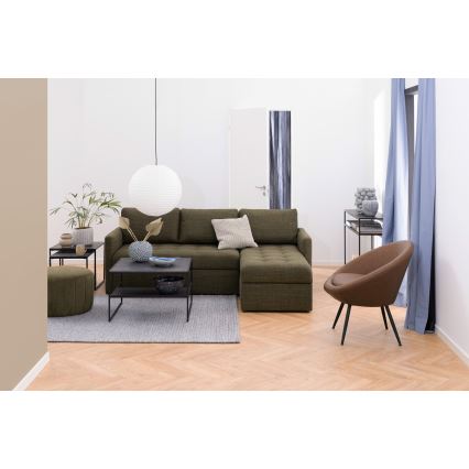 Set aus 2 Couchtischen ALMA in Anthrazit