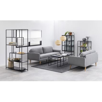 Set aus 3 Couchtischen ALMA in Anthrazit