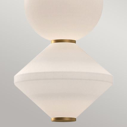 Alora Mood - LED-Pendelleuchte BIJOU an Kabel LED/20W/230V 3000K goldfarben