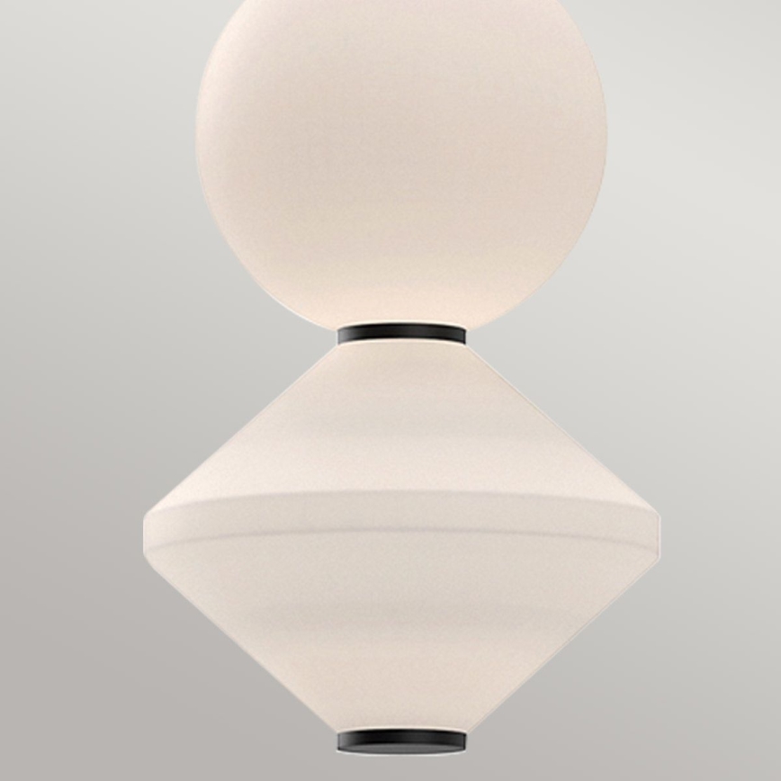 Alora Mood - LED-Pendelleuchte an Stahlseil BIJOU LED/20W/230V 3000K schwarz
