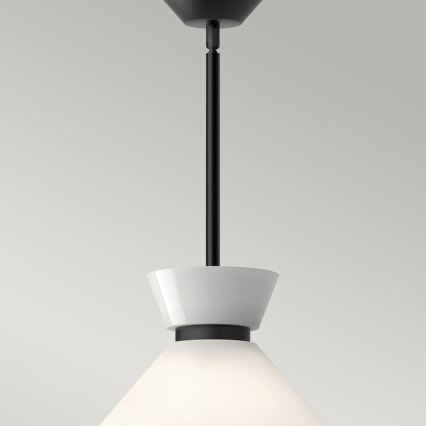 Alora Mood - Pendelleuchte an Stange HALSTON 1xE27/60W/230V schwarz