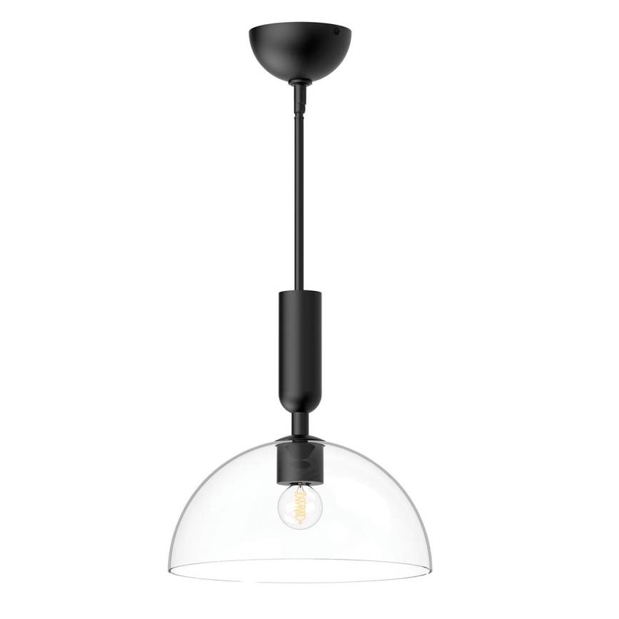 Alora Mood - Pendelleuchte mit Stange JUDE 1xE27/60W/230V schwarz
