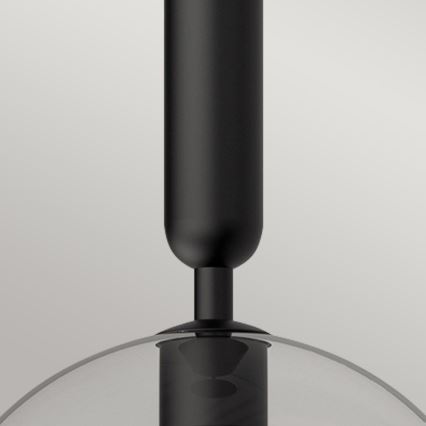 Alora Mood - Pendelleuchte mit Stange JUDE 1xE27/60W/230V schwarz