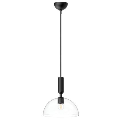 Alora Mood - Pendelleuchte mit Stange JUDE 1xE27/60W/230V schwarz