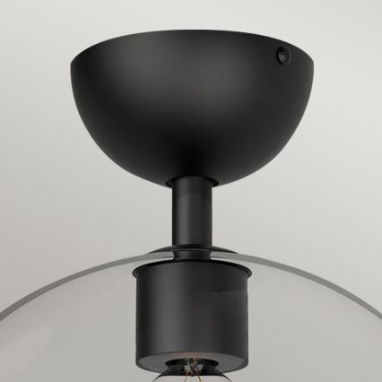 Alora Mood - Deckenleuchte JUDE 1xE27/60W/230V Ø 30,5 cm schwarz