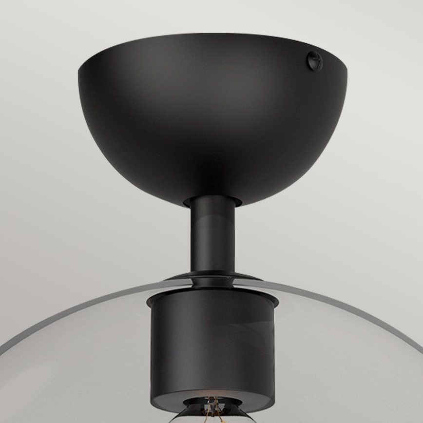 Alora Mood - Deckenleuchte JUDE 1xE27/60W/230V Ø 30,5 cm schwarz