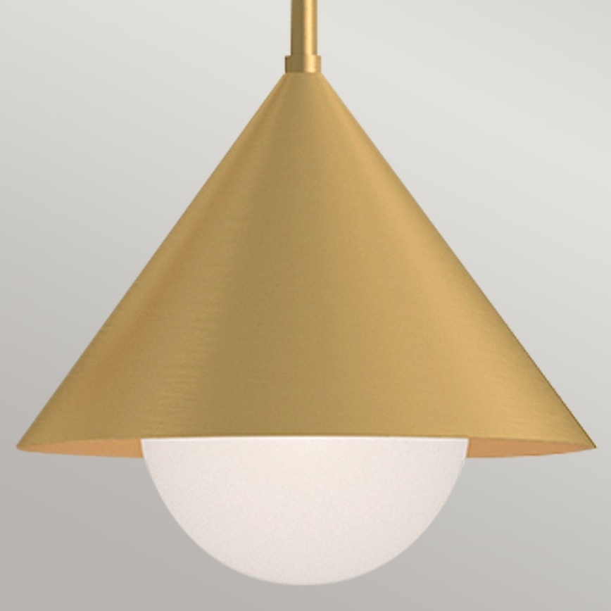 Alora Mood - Pendelleuchte mit Stange REMYCK 3xE27/60W/230V goldfarben