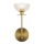 Alora Mood ALM-SYLVIA-1WB-BG-CL - Wandleuchte SYLVIA 1xE14/40W/230V, goldfarben