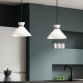 Alora Mood - Pendelleuchte an Stange HALSTON 1xE27/60W/230V schwarz
