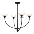 Alora Mood - Pendelleuchte mit Stange SYLVIA 4xE14/40W/230V schwarz