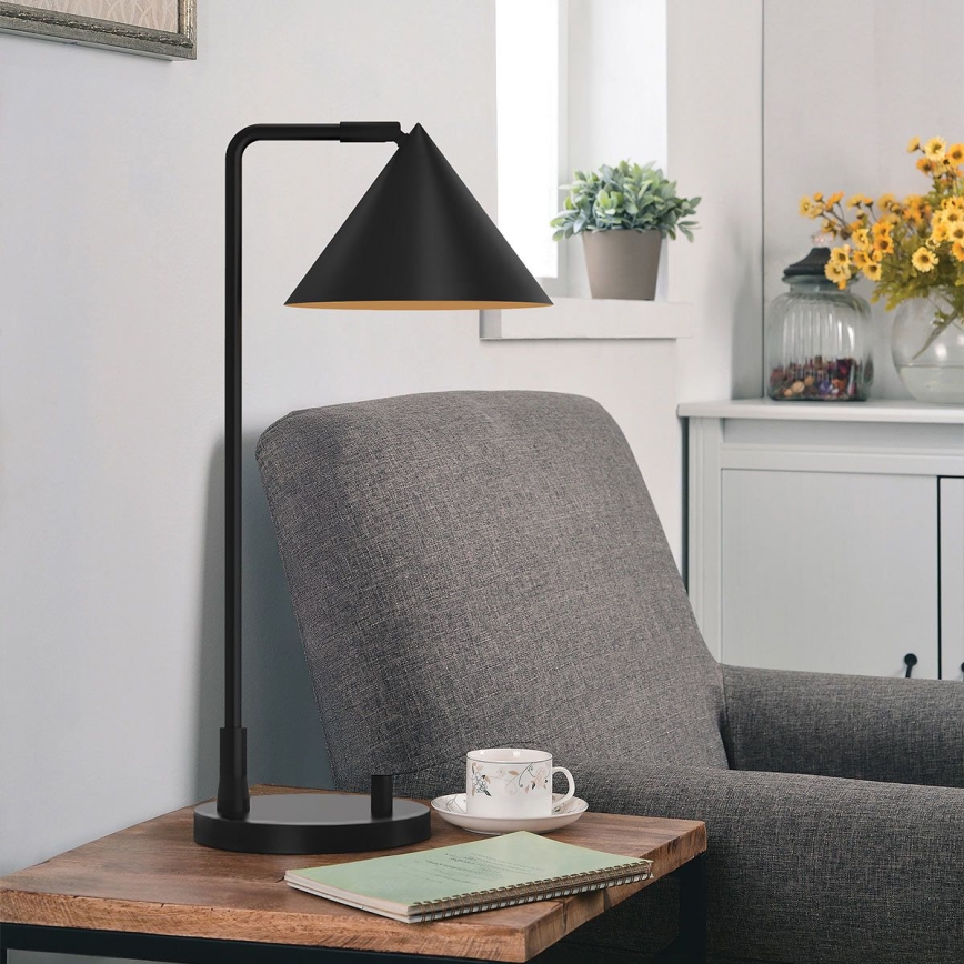 Alora Mood - Tischlampe REMYCK 1xE27/60W/230V schwarz