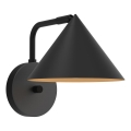 Alora Mood - Wandleuchte REMYCK 1xE27/60W/230V schwarz