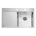 ALVEUS 1103651 - Spülbecken PURE 79x52,5 cm satin, rechts