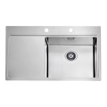 ALVEUS 1103653 - Spülbecken PURE 86x52,5 cm satin, rechts