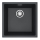 ALVEUS 1150048 - Küchenspüle OMNI 45x45 cm Granit/Schwarz