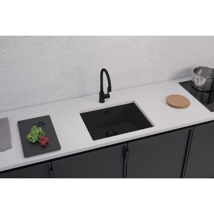 ALVEUS 1150057 - Küchenspüle OMNI 55x45 cm Granit/Schwarz