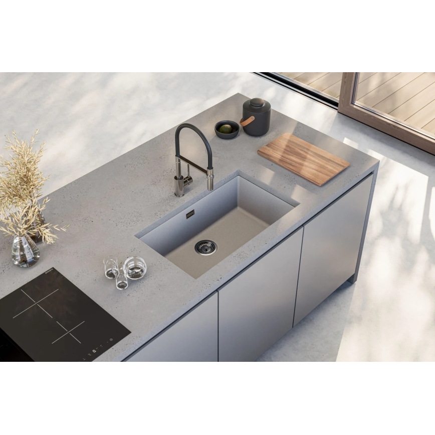 ALVEUS 1150058 - Küchenspüle OMNI 75x45 cm Granit/Weiß
