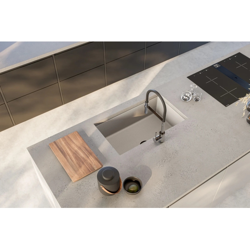 ALVEUS 1150058 - Küchenspüle OMNI 75x45 cm Granit/Weiß