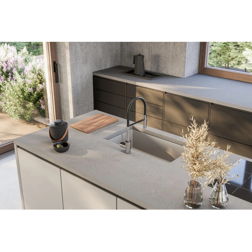ALVEUS 1150058 - Küchenspüle OMNI 75x45 cm Granit/Weiß