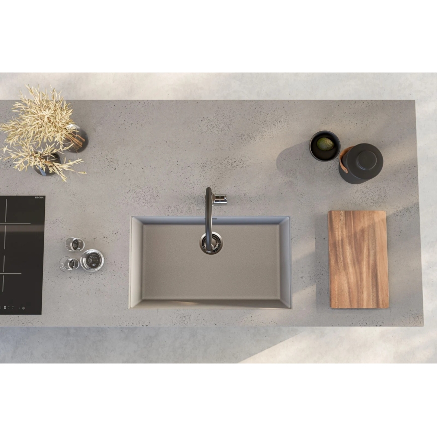 ALVEUS 1150058 - Küchenspüle OMNI 75x45 cm Granit/Weiß