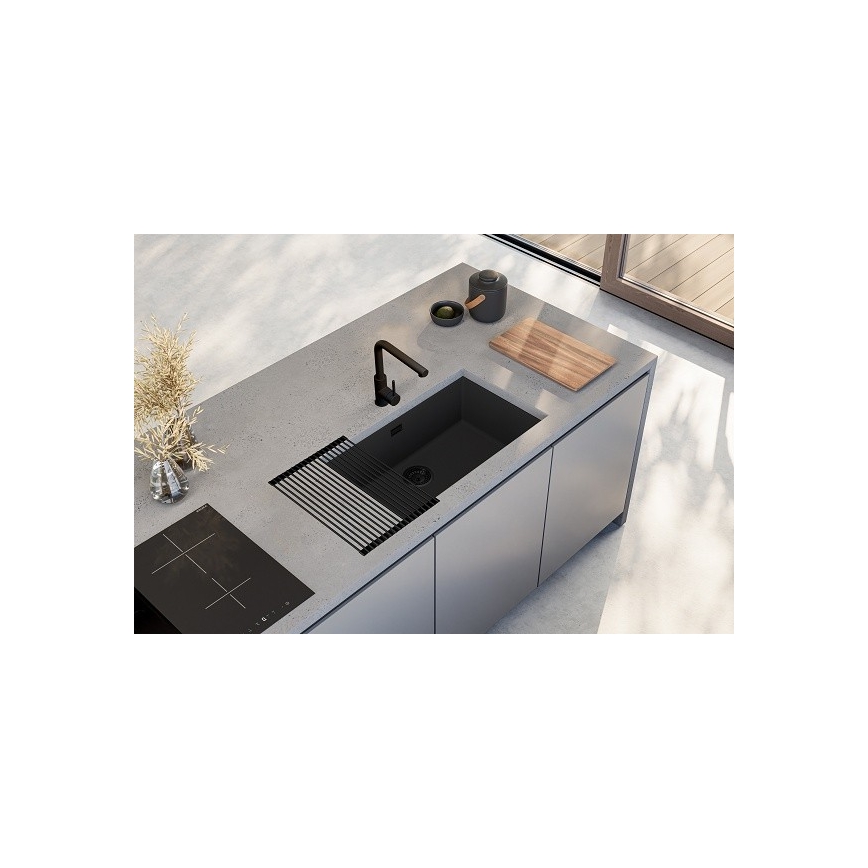 ALVEUS 1150064 - Küchenspüle OMNI 75x45 cm Granit/Schwarz