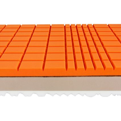 Ambiamo - Schaumstoffmatratze URANOS 2 80x200 cm Kokosnuss