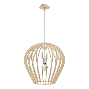 Amplex - Hängeleuchte an Kabel 1xE27/20W/230V beige