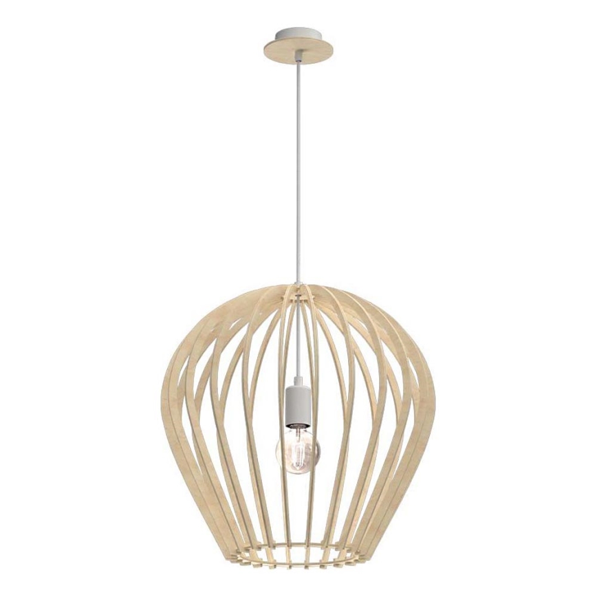 Amplex - Hängeleuchte an Kabel 1xE27/20W/230V beige
