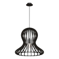 Amplex - Pendelleuchte an Kabel 1xE27/20W/230V schwarz