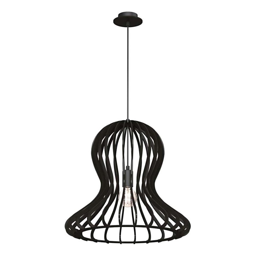 Amplex - Pendelleuchte an Kabel 1xE27/20W/230V schwarz