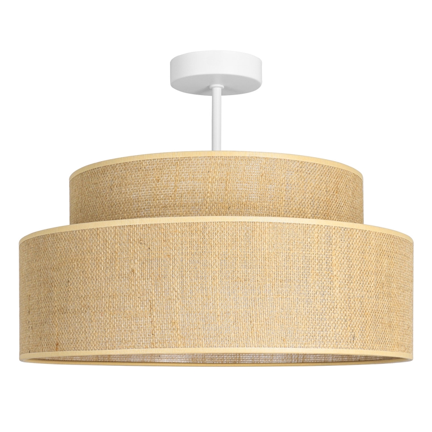 Anbauleuchte BOHO 1xE27/60W/230V d 40 cm beige